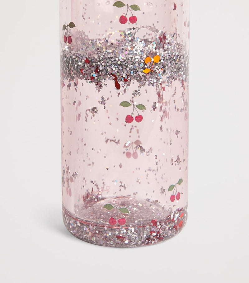 Konges Sløjd glitter water bottle 400ml, UK version
