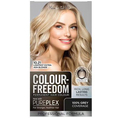 Superdrug Colour Freedom Hårfarge 10.21 Lyseste Ekstra Aske Blond Permanent Sett- Kjøp online hos McGrocer
