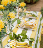 Summerill & Bishop linen stripe napkin 50cm - British product