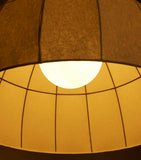 Soho Home Maris pendant light with linen shade - British product