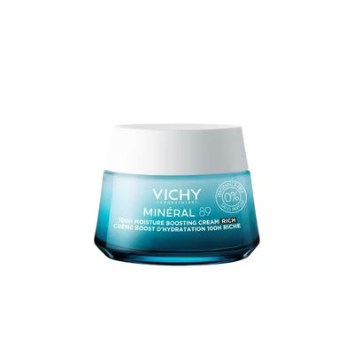 Superdrug Vichy Minéral 89 100H Hyaluronic Acid Rich Hydrating Cream Dry Skin 50ml- Buy online at McGrocer