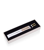 Golden Goose logo print shoe laces accessory - British product