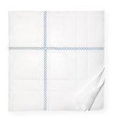 Harrods Super King Bedspread in Egyptian Cotton with Braid Embroidery, 290cm x 260cm- Buy online at McGrocer
