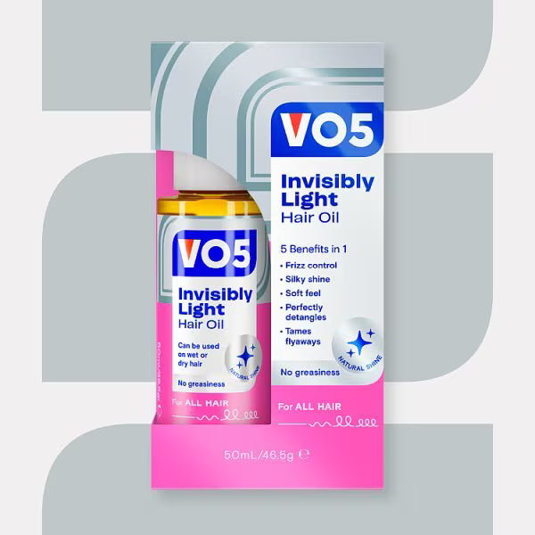 Vo5 Invisibly Light Hair Oil 50ml (British brand)