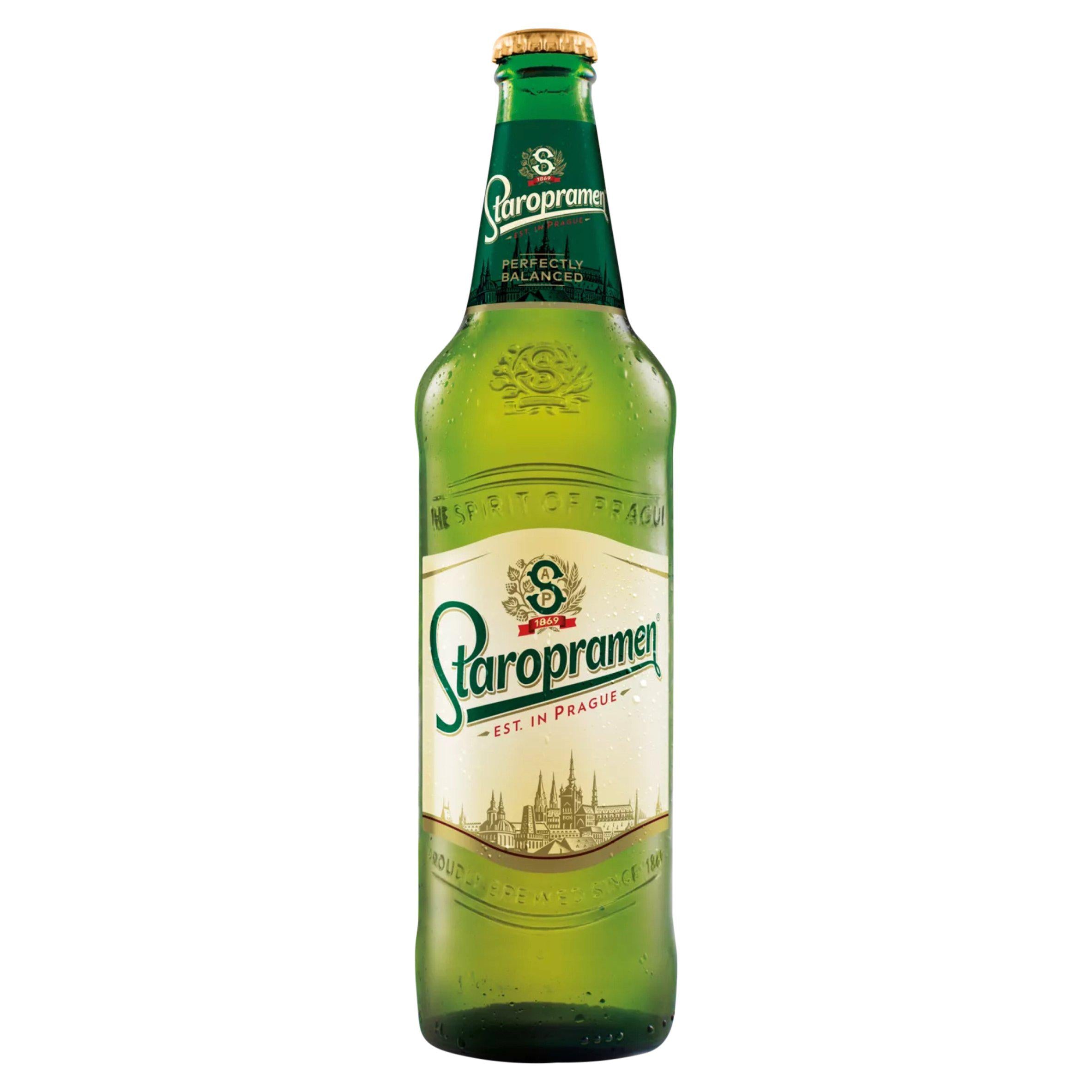 Staropramen Premium Czech Lager 660ml All beer Sainsburys