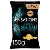 Walkers Sensations Salted & Black Peppercorn Sharing Crisps 150g GOODS ASDA
