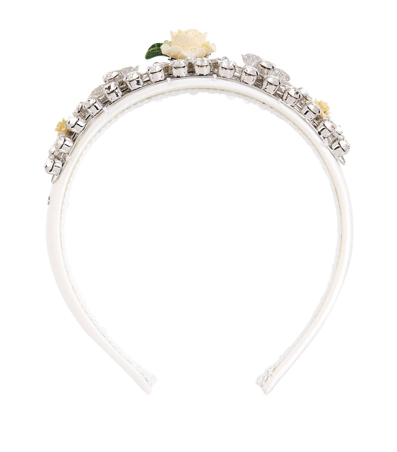 Dolce&Gabbana Kids Floral-Detail Tiara - British product