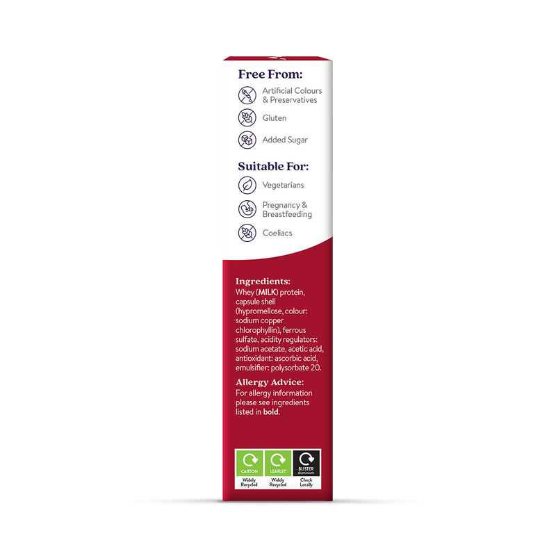 Active Iron Advance 25mg 30 Capsules - British product