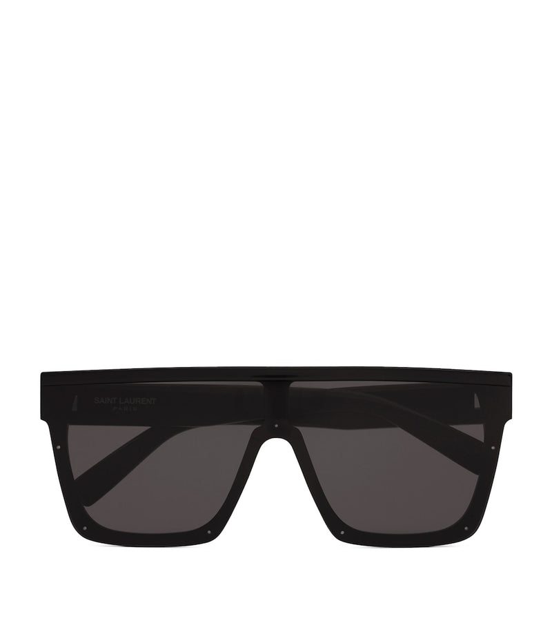 Timeless Gold-Tone Sunglasses with Recycled Acetate Frame