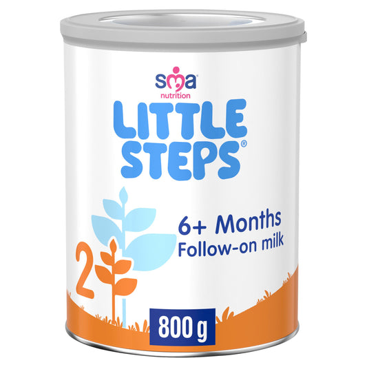 SMA Little Steps Follow On Baby Milk Formula 800g Follow on milk (6 month plus) Sainsburys   