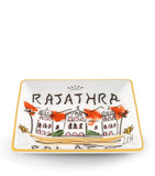 GINORI 1735 Rajathra Palace decorative tray 13.5cm - British product