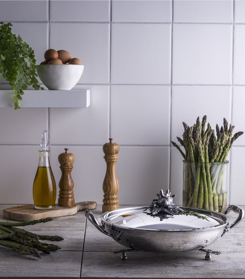 Ruffoni Opus Prima gratin pan with lid 30cm, imported from the UK