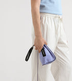 Dolce&Gabbana striped cotton clutch bag, imported from the UK