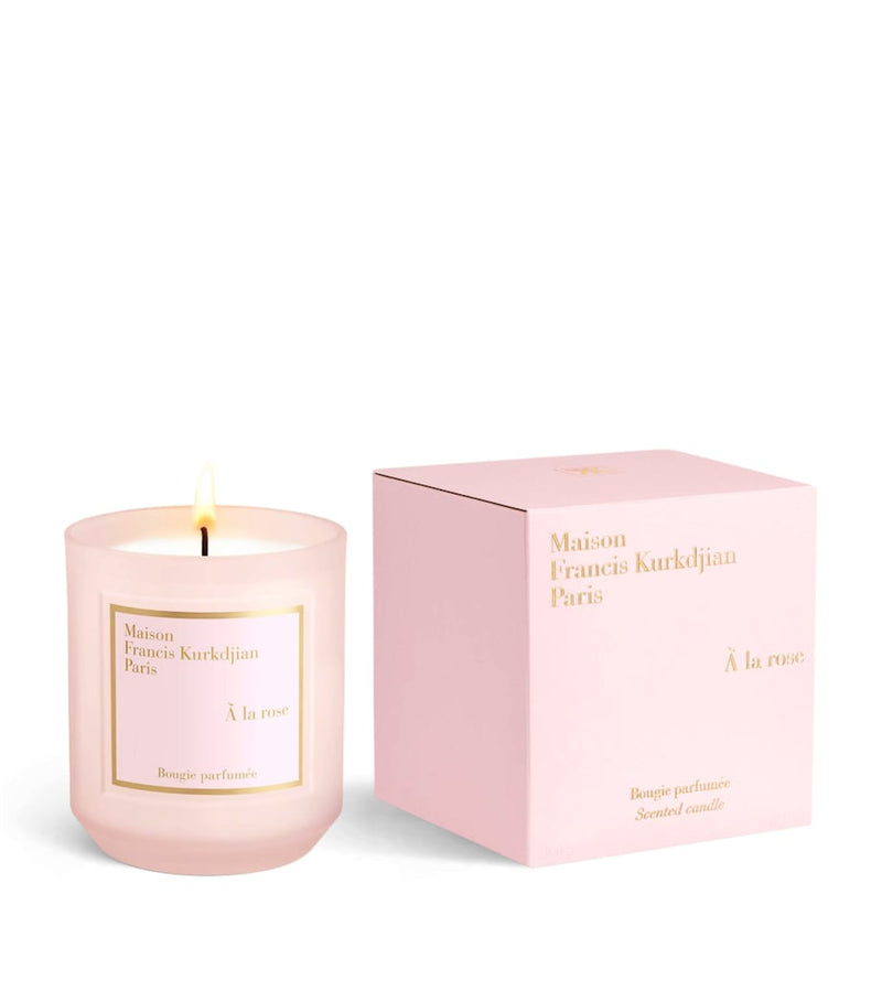 Maison Francis Kurkdjian À la Rose scented candle 300g (British brand)