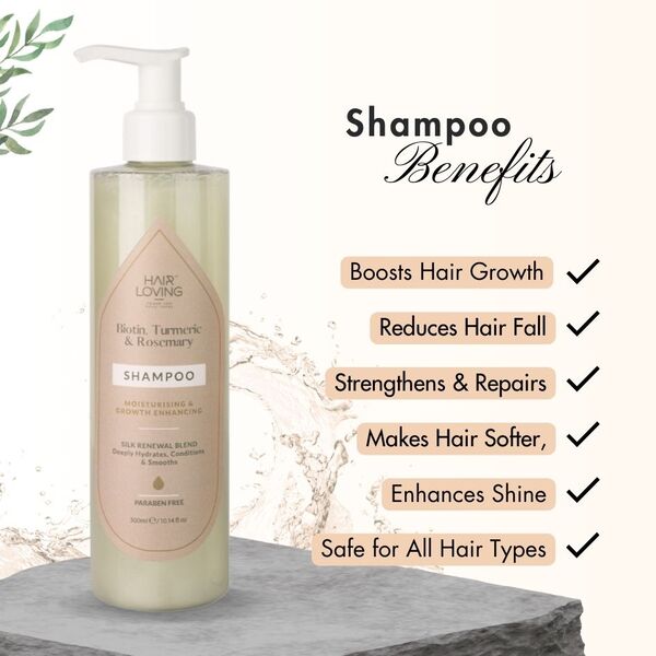 Hair Loving Silk Renewal Shampoo + Comb 300ml, UK version