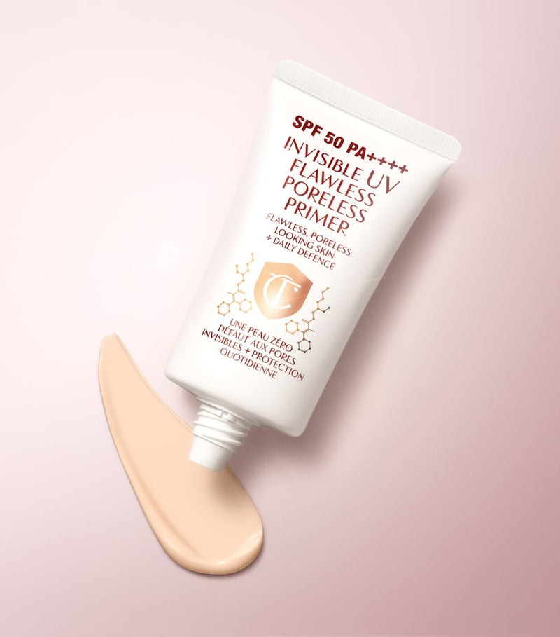 Charlotte Tilbury Invisible UV Flawless Poreless Primer 60ml - British product