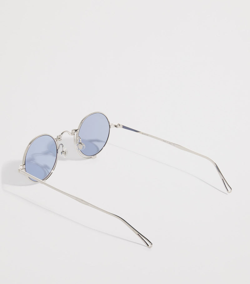Matsuda round 10601H titanium sunglasses, UK version