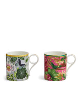 Harrods Wedgwood Set of 2 Small Wonderlust Fine Bone China Mugs 8cm- Buy online at McGrocer