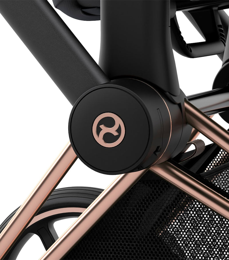Cybex PRIAM pushchair frame Rosegold - British product