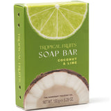 Superdrug Tropical Fruits Coconut & Lime Glycerine Soap Bar 150g- Buy online at McGrocer