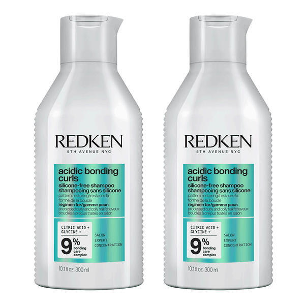 Redken Acidic Bonding Curls Shampoo Double Pack, imported from the UK
