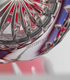 Waterford Crystal decorative bowl with diamond wedge design, 13.5cm wide (British brand)