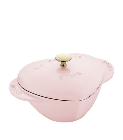 Harrods Staub Heart Cocotte 20cm- Buy online at McGrocer