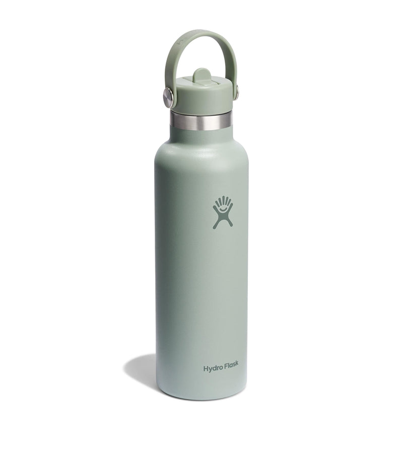 Hydro Flask Standard Mouth Bottle with Flex Straw Cap 621ml, UK version