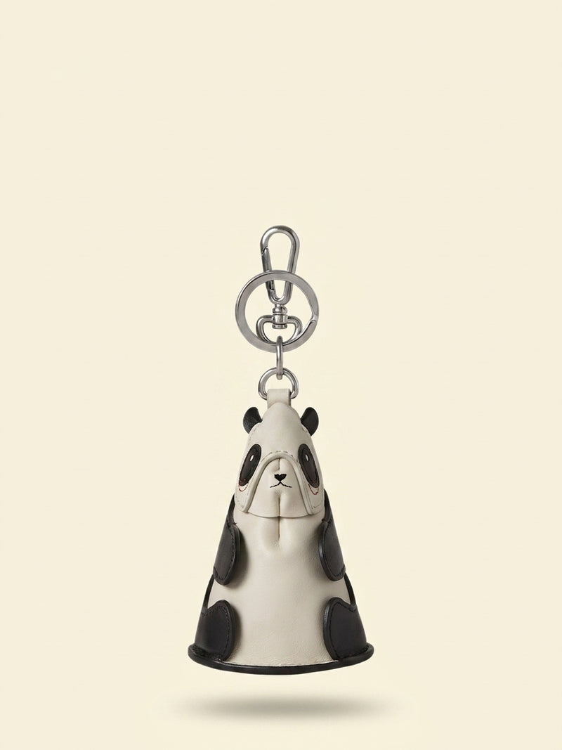 Mulberry Panda Case keyring small black eggshell, imported from the UK