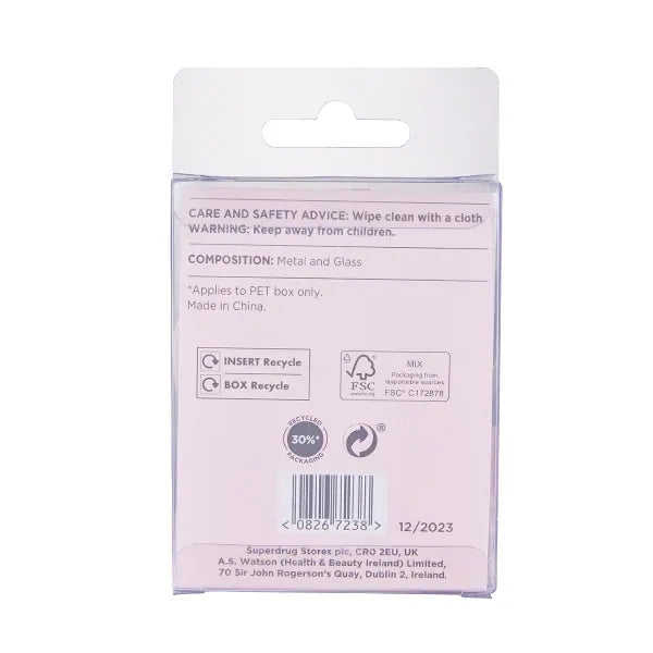 Studio London compact mirror double side normal magnified (British brand)