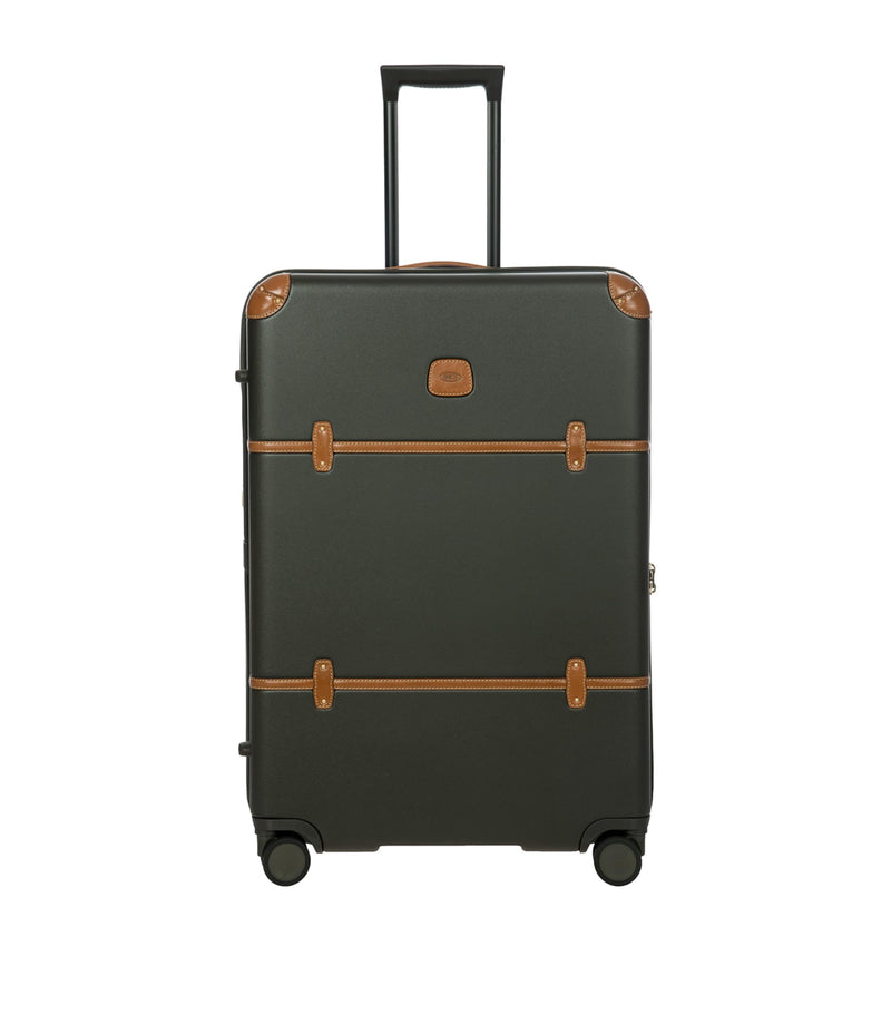 Bric's Bellagio check-in suitcase 76cm with leather trims (British brand)
