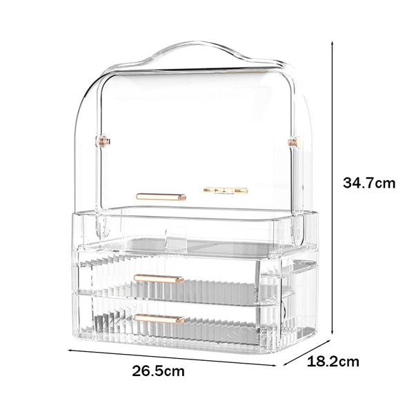 Livingandhome cosmetic storage organizer makeup bag, UK version