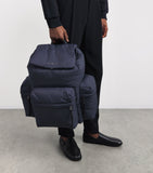 Emporio Armani padded jacquard backpack (British brand)