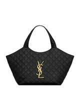 Harrods Saint Laurent Medium Icare Quilted Tote Bag- Buy online at McGrocer