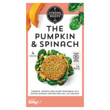 Strong Roots the Pumpkin & Spinach Burger x4 300g GOODS Sainsburys