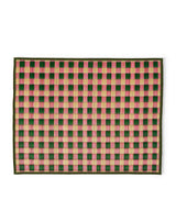 Harrods Wicker Jacquard Placemat with Hand-Finished Check Pattern 44cm x 35.5cm- Buy online at McGrocer