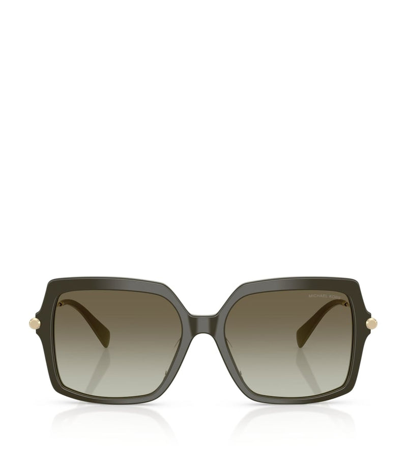 Michael Kors Quogue square acetate sunglasses, imported from the UK