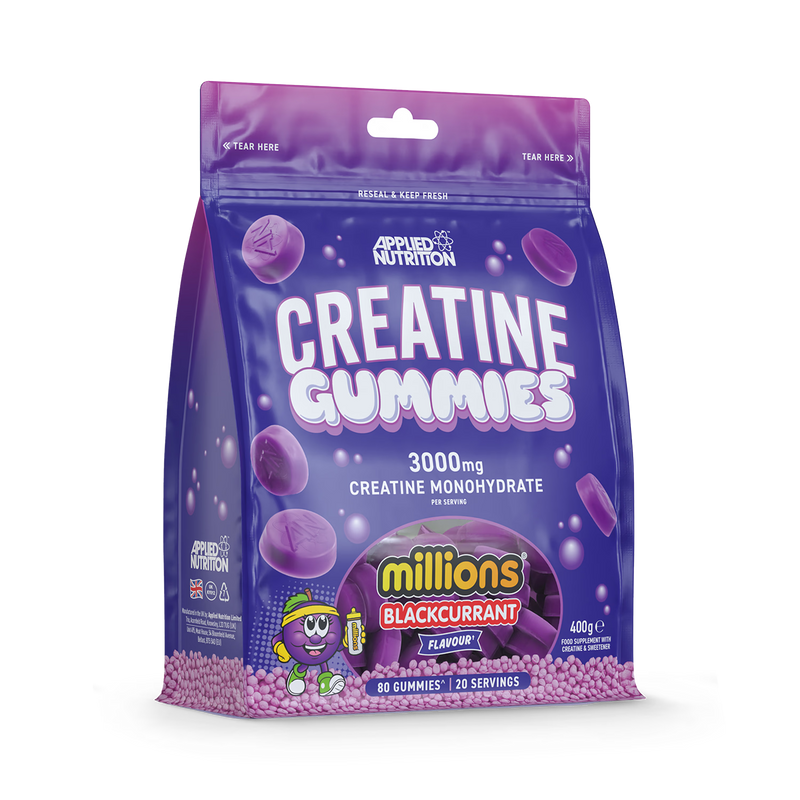 Applied Nutrition Creatine Gummies Blackcurrant 400g - British product