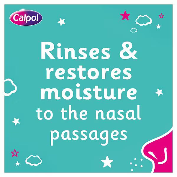 Calpol Saline Nasal Spray 15ml Bottle - British product