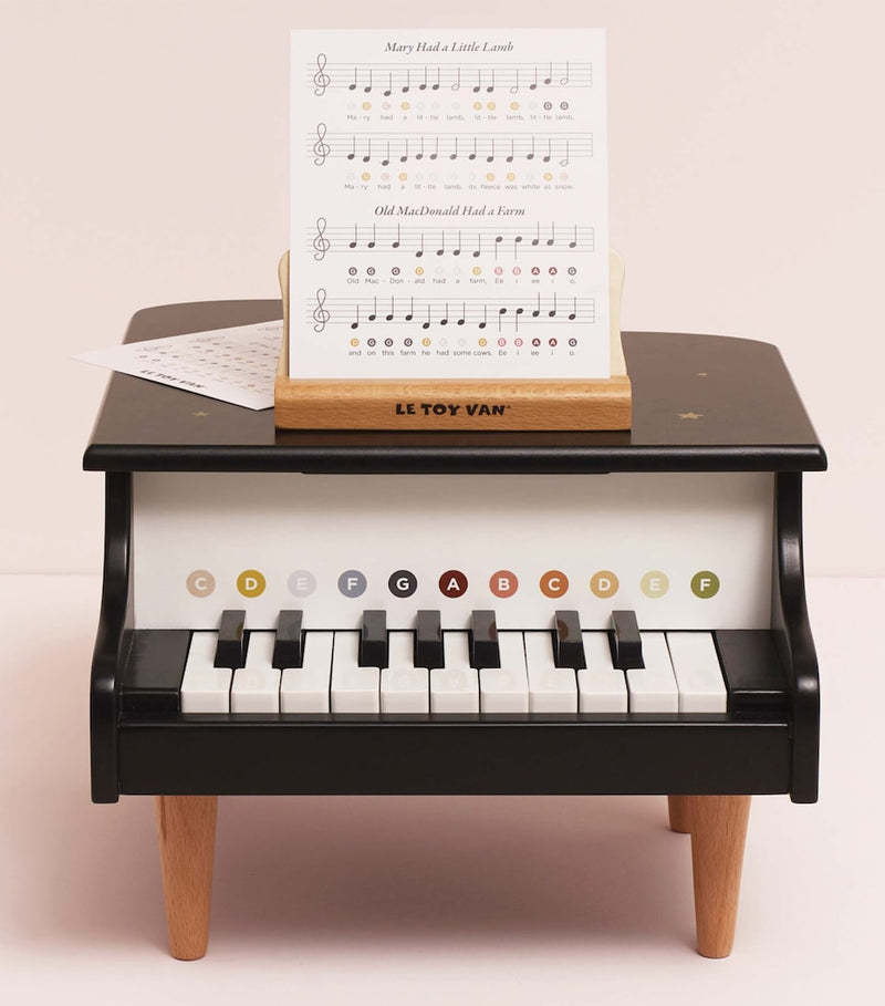 Le Toy Van wooden grand piano toy - British product