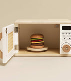 Le Toy Van wooden gourmet hamburger set 13 pieces (British brand)