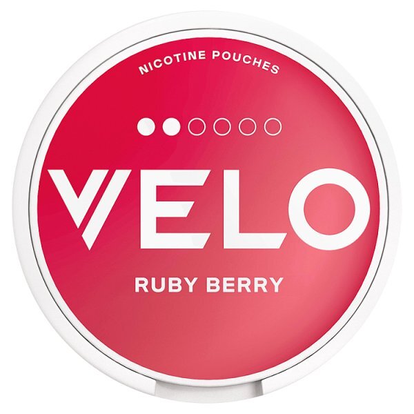 VELO Ruby Berry 6mg Pouches - McGrocer