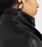 Tory Burch Wave earrings gold plated brass, UK version