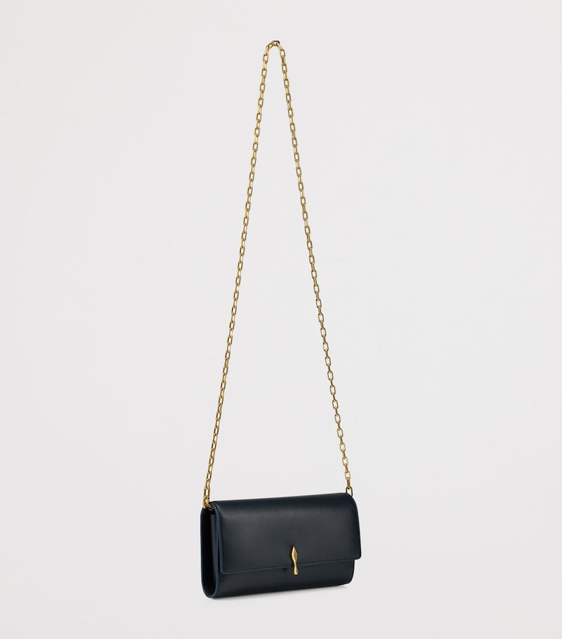 Christian Louboutin Bettina leather chain wallet - British product