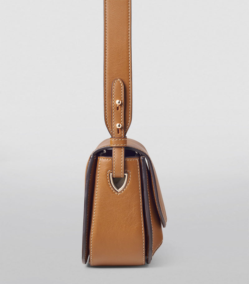 Aspinal of London Ella cross-body bag in leather, imported from the UK