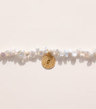 Hermina Athens freshwater pearl shield pendant necklace - British product