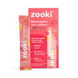 Holland & Barrett Zooki Electrolytes+ Skin Radiance Pomegranate Flavour Hydration Supplement 7 Sachets- Buy online at McGrocer