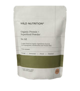 Harrods Wild Nutrition Food-Grown Organic Protein and Superfood Powder 370g- Buy online at McGrocer