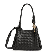 Harrods Bottega Veneta Small Leather Parachute Shoulder Bag- Buy online at McGrocer