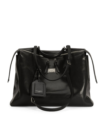 Harrods Dolce&Gabbana Leather-Blend Top-Handle Bag- Buy online at McGrocer